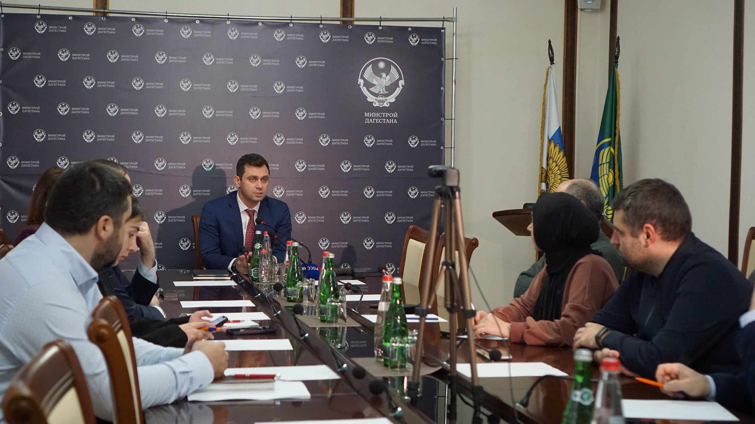 Министр Артур Сулейманов ответил на вопросы журналистов о строительстве водоводов